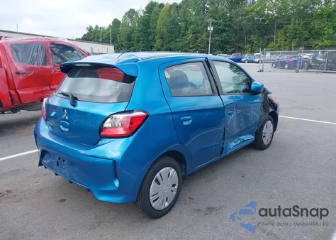 2022 Mitsubishi Mirage Es/Le from USA, damaged, VIN ML32AUHJ2NH003374